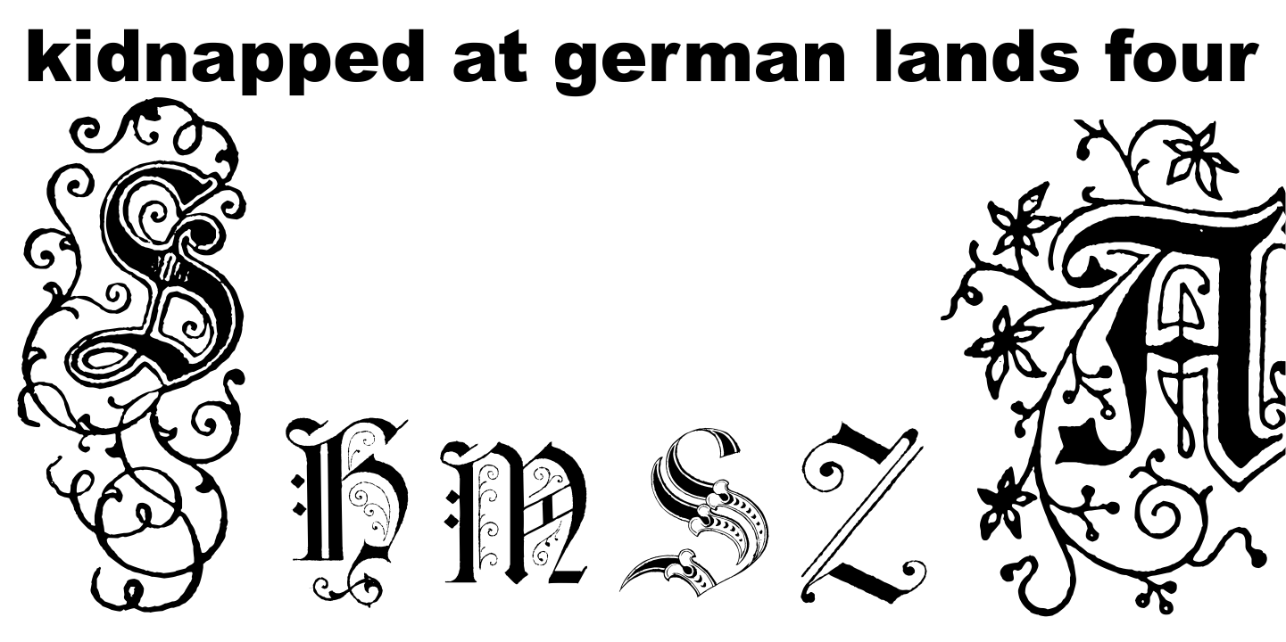 Kidnapped at German Lands Four